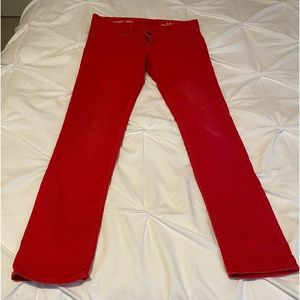 Gap Always Skinny Red Cords